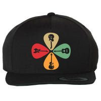 Guitar Player Guitarist Gift Guitar Lovers Women Wool Snapback Cap