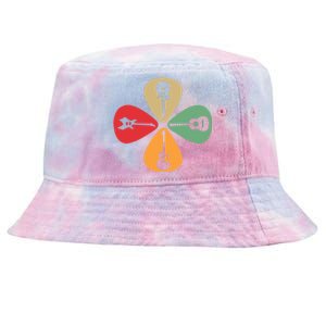 Guitar Player Guitarist Gift Guitar Lovers Women Tie-Dyed Bucket Hat