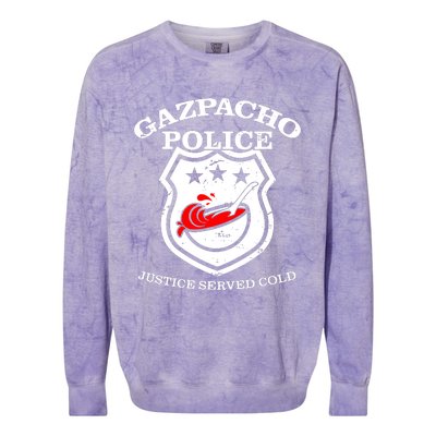 Gazpacho Police Colorblast Crewneck Sweatshirt