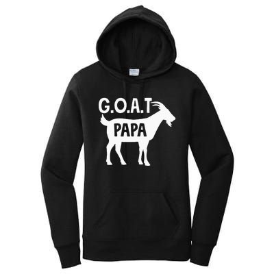 G.O.A.T. PAPA Greatest ShortSleeve Unisex Women's Pullover Hoodie