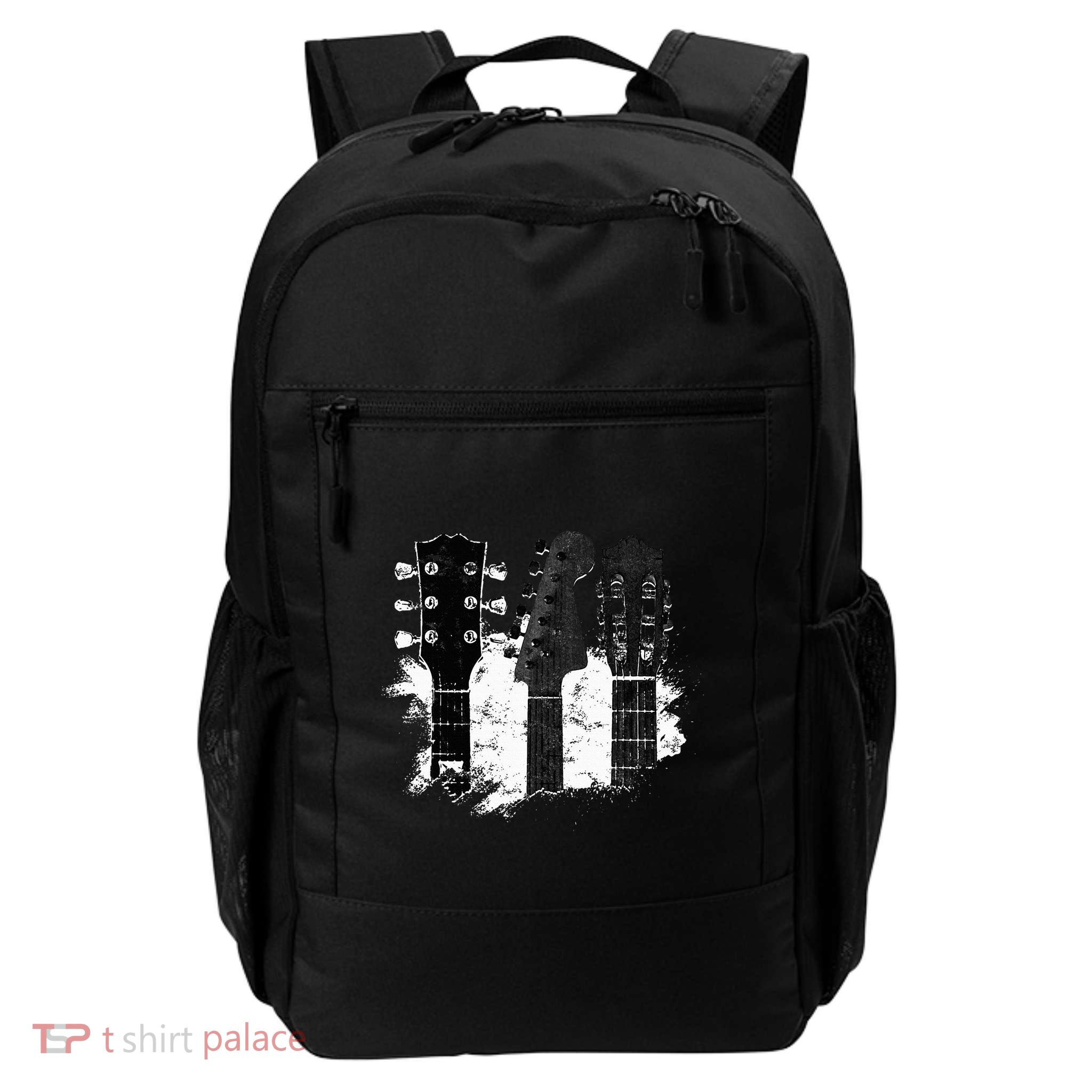Guitar Player Gifts Rock N Roll Musician Festival Music Backpack