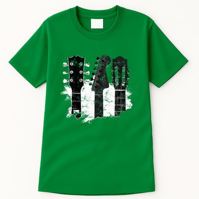 Guitar Player Gifts Rock N Roll Musician Festival Music Tall T-Shirt
