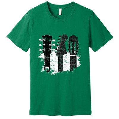 Guitar Player Gifts Rock N Roll Musician Festival Music Premium T-Shirt
