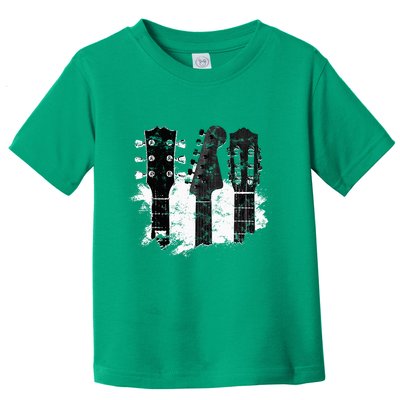 Guitar Player Gifts Rock N Roll Musician Festival Music Toddler T-Shirt