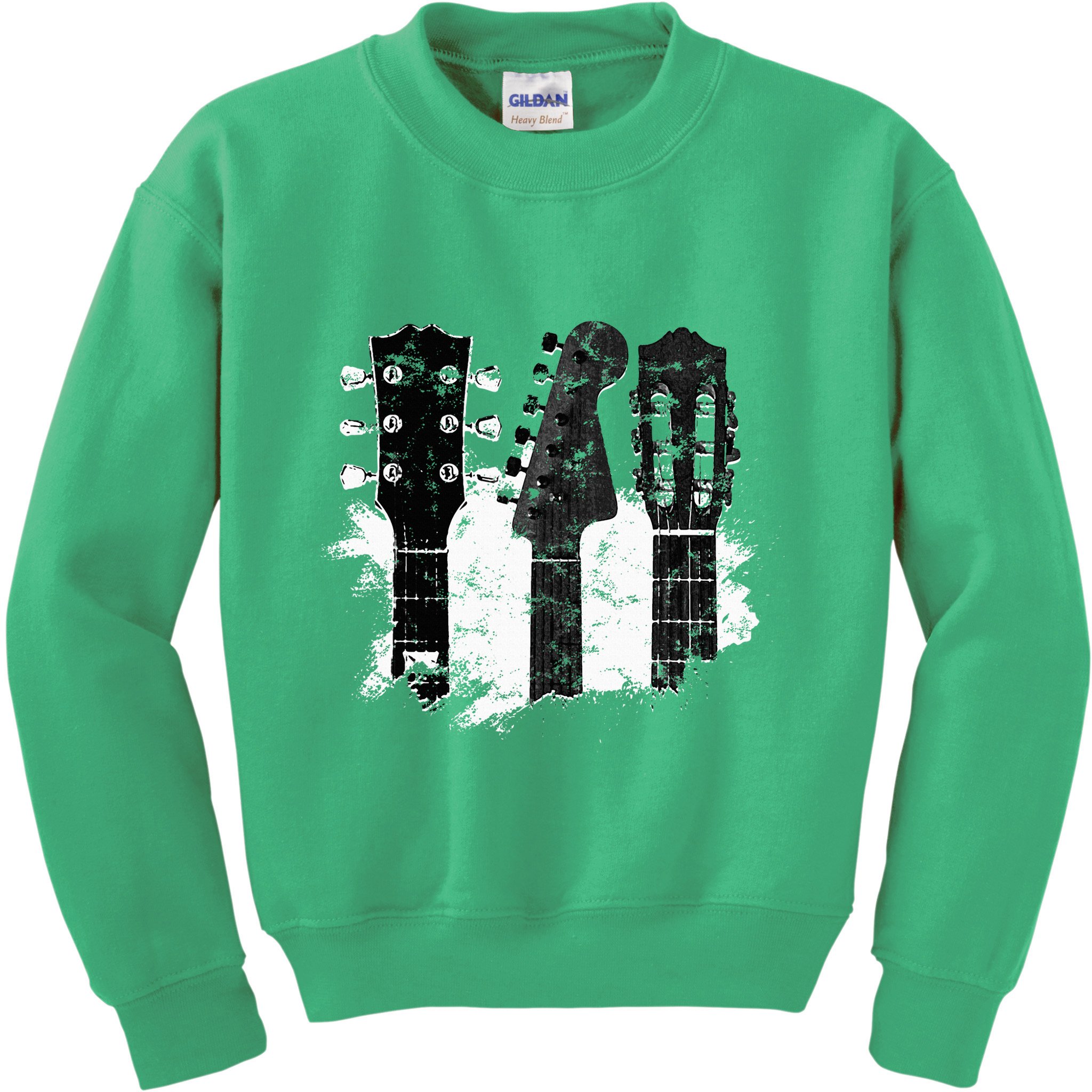 Guitar Player Gifts Rock N Roll Musician Festival Music Kids Sweatshirt