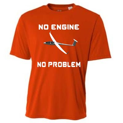 Glider Pilot Gliding Sailplane Flying Plane Cooling Performance Crew T-Shirt