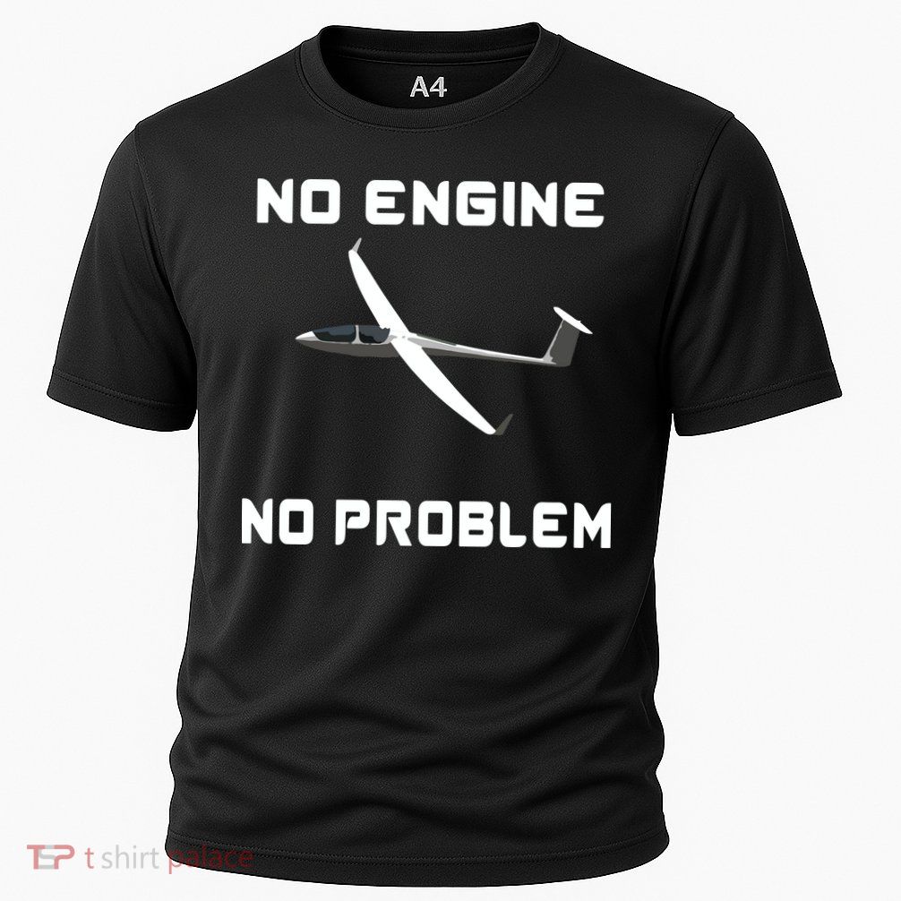 Glider Pilot Gliding Sailplane Flying Plane Performance Shirt