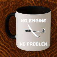 Glider Pilot Gliding Sailplane Flying Plane Mug
