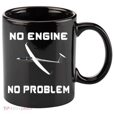 Glider Pilot Gliding Sailplane Flying Plane 11oz C Handle Ceramic Mug