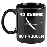 Glider Pilot Gliding Sailplane Flying Plane 11oz C Handle Ceramic Mug