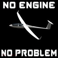 Glider Pilot Gliding Sailplane Flying Plane 16 in Basic Backpack