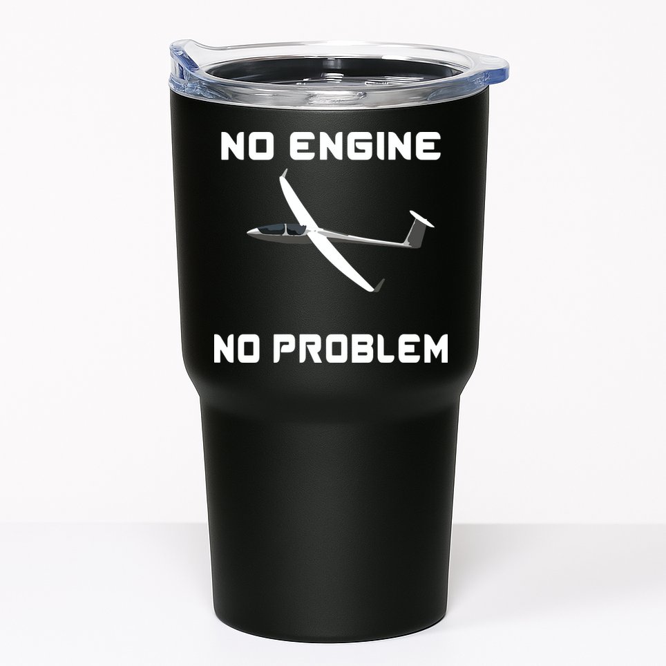 Glider Pilot Gliding Sailplane Flying Plane Tumbler