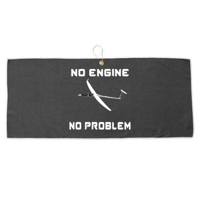 Glider Pilot Gliding Sailplane Flying Plane Large Microfiber Waffle Golf Towel