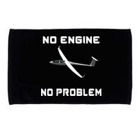 Glider Pilot Gliding Sailplane Flying Plane Microfiber Hand Towel