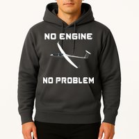 Glider Pilot Gliding Sailplane Flying Plane Hoodie