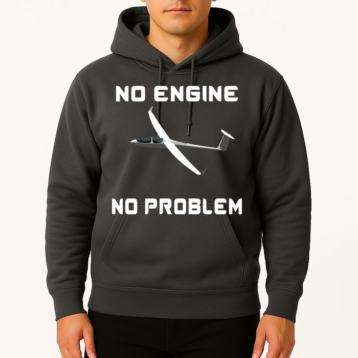 Glider Pilot Gliding Sailplane Flying Plane Hoodie