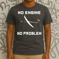 Glider Pilot Gliding Sailplane Flying Plane T-Shirt