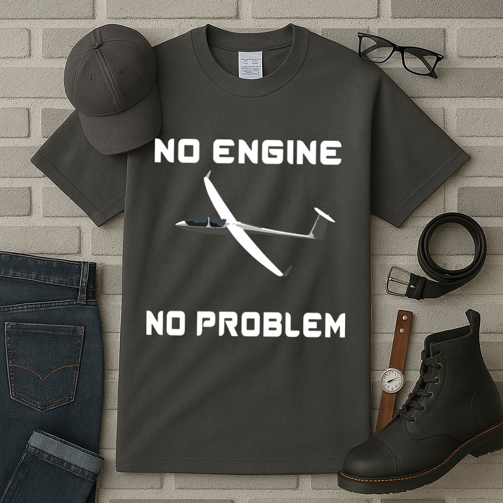 Glider Pilot Gliding Sailplane Flying Plane Tall T-Shirt