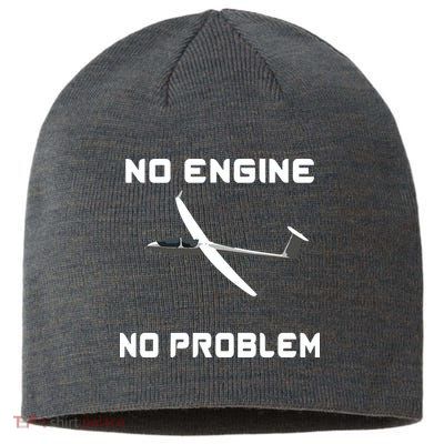 Glider Pilot Gliding Sailplane Flying Plane Sustainable Beanie