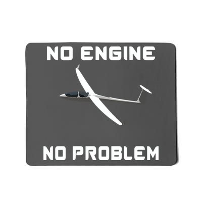 Glider Pilot Gliding Sailplane Flying Plane Mousepad