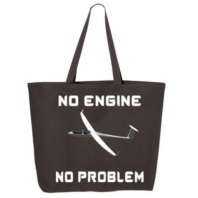 Glider Pilot Gliding Sailplane Flying Plane 25L Jumbo Tote