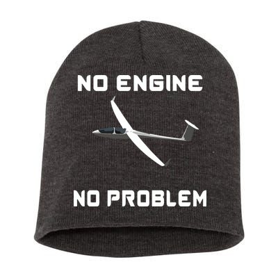 Glider Pilot Gliding Sailplane Flying Plane Short Acrylic Beanie