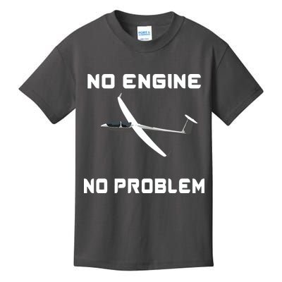 Glider Pilot Gliding Sailplane Flying Plane Kids T-Shirt