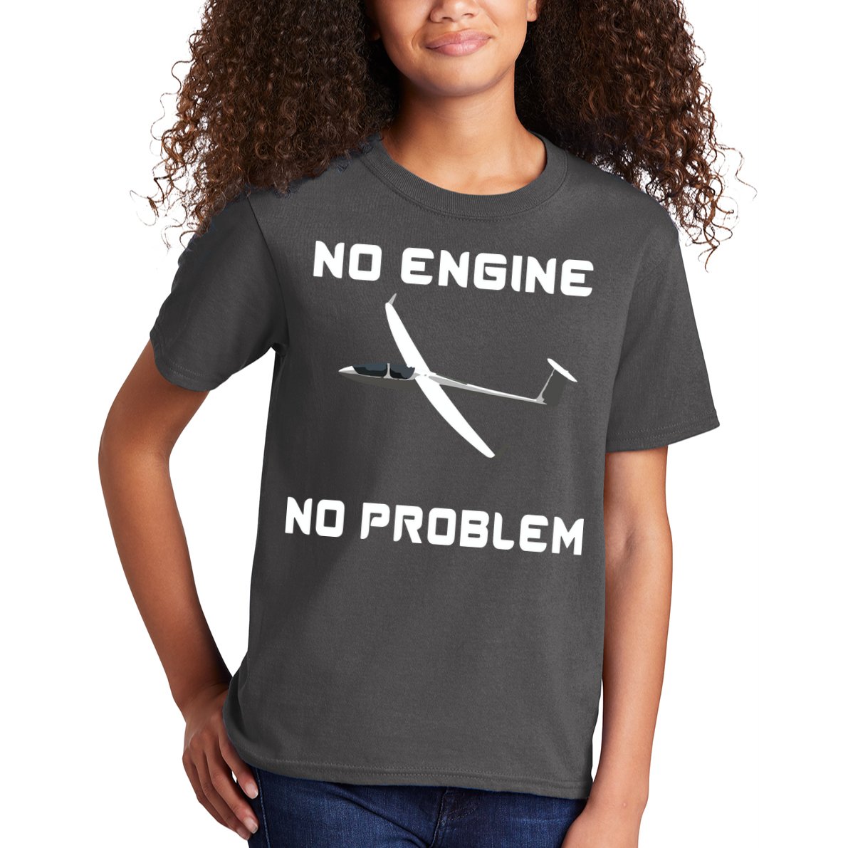 Glider Pilot Gliding Sailplane Flying Plane Kids T-Shirt