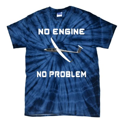 Glider Pilot Gliding Sailplane Flying Plane Tie-Dye T-Shirt