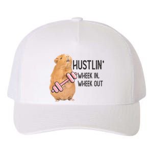 Guinea Pig Hustlin Wheek In Wheek Out Yupoong Adult 5-Panel Trucker Hat