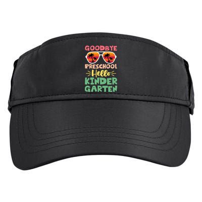 Goodbye Preschool Hello Kindergarten Goodbye Preschool Gift Adult Drive Performance Visor