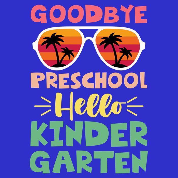 Goodbye Preschool Hello Kindergarten Goodbye Preschool Gift Tall T-Shirt