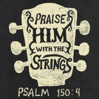 Guitarists Praise Him With The Strings Acoustic Guitar Music 11oz C Handle Ceramic Mug