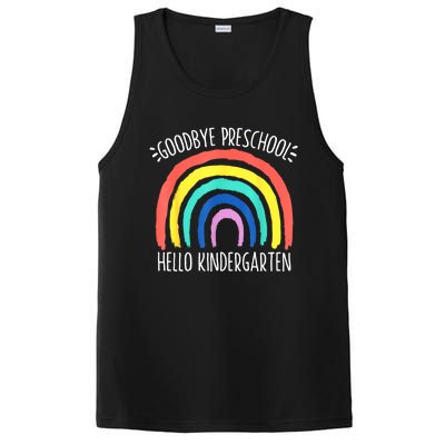 Goodbye Preschool Hello Kindergarten School Teacher Student PosiCharge Competitor Tank