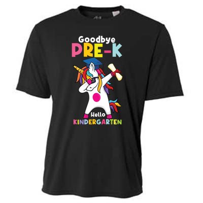 Goodbye Prek Hello Kindergarten Last Day Of School Cooling Performance Crew T-Shirt