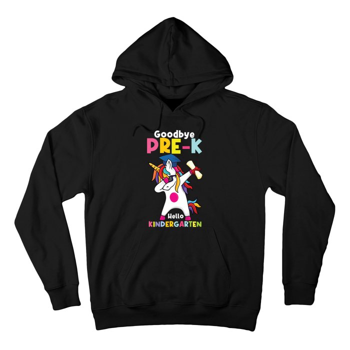 Goodbye Prek Hello Kindergarten Last Day Of School Hoodie