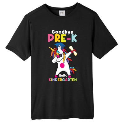 Goodbye Prek Hello Kindergarten Last Day Of School Tall Fusion ChromaSoft Performance T-Shirt