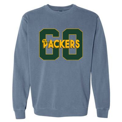 Go Packers Helmet Garment-Dyed Sweatshirt