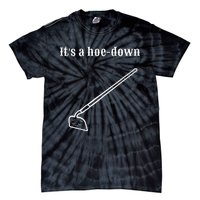 Garden Pun Hoe Down Sad Look Face Tie-Dye T-Shirt