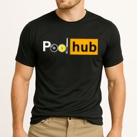 Game Pool Hub Billiard Balls & Cue Stick Gift Performance Shirt