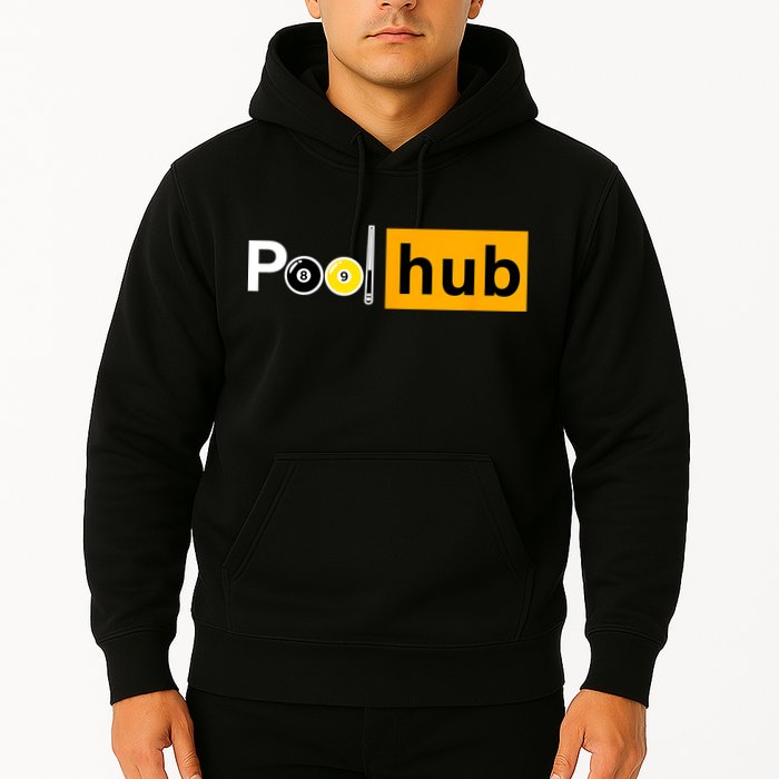 Game Pool Hub Billiard Balls & Cue Stick Gift Hoodie