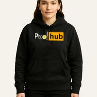 Game Pool Hub Billiard Balls & Cue Stick Gift Hoodie
