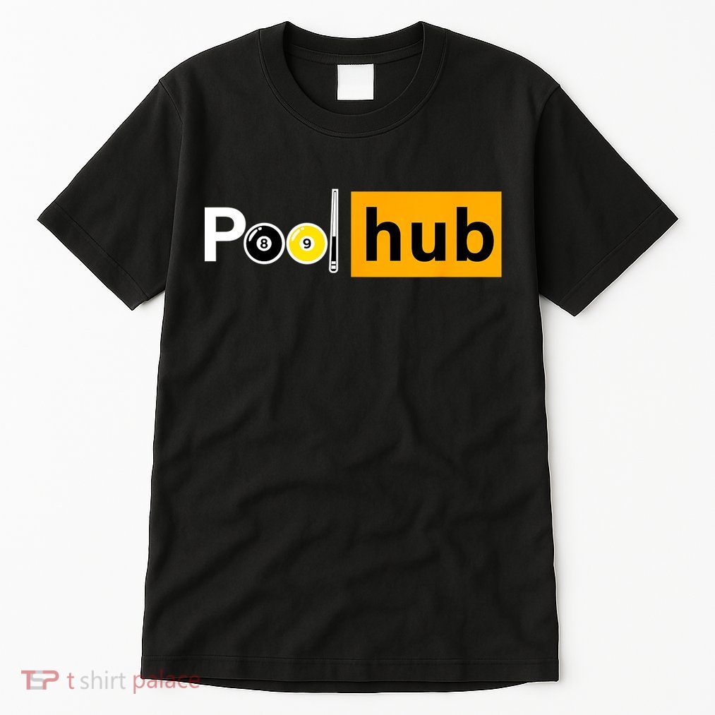Game Pool Hub Billiard Balls & Cue Stick Gift Tall T-Shirt
