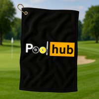 Game Pool Hub Billiard Balls & Cue Stick Gift Golf Towel