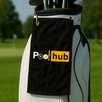 Game Pool Hub Billiard Balls & Cue Stick Gift Golf Towel