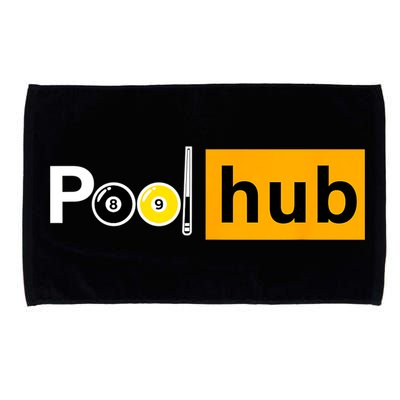 Game Pool Hub Billiard Balls & Cue Stick Gift Microfiber Hand Towel