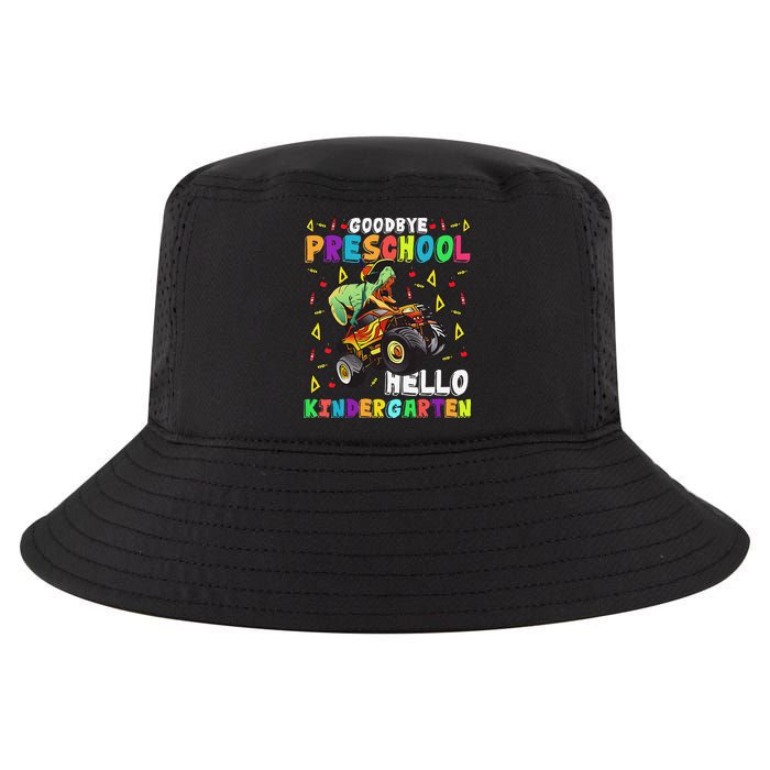 Goodbye PreK Hello Kindergarten Here I Come Graduation Cool Comfort Performance Bucket Hat
