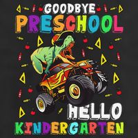 Goodbye PreK Hello Kindergarten Here I Come Graduation Cool Comfort Performance Bucket Hat