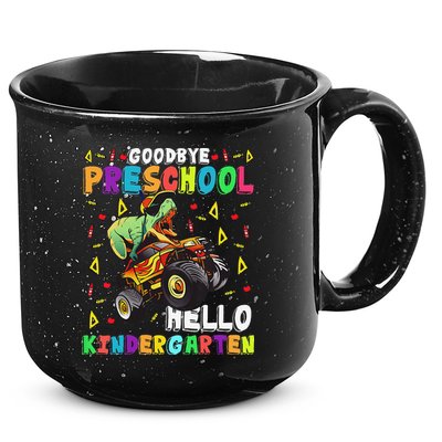 Goodbye PreK Hello Kindergarten Here I Come Graduation 15oz Campfire Ceramic Mug