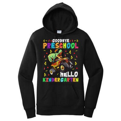 Goodbye PreK Hello Kindergarten Here I Come Graduation Women's Pullover Hoodie